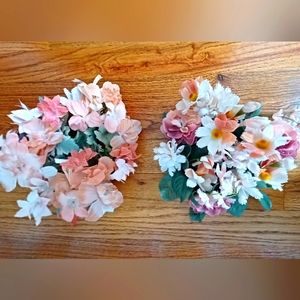 Set of 2 NWT PartyLite Vintage 3 Inch Floral Candle Rings